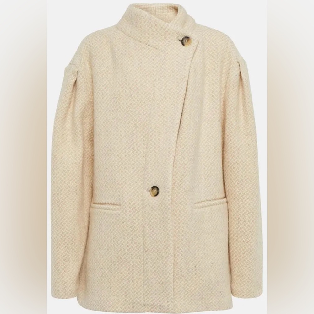 Brand New Marant Etoile Jabadi Herringbone Virgin wool jacket